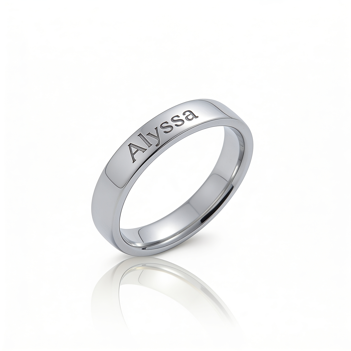 Engraved Name Ring