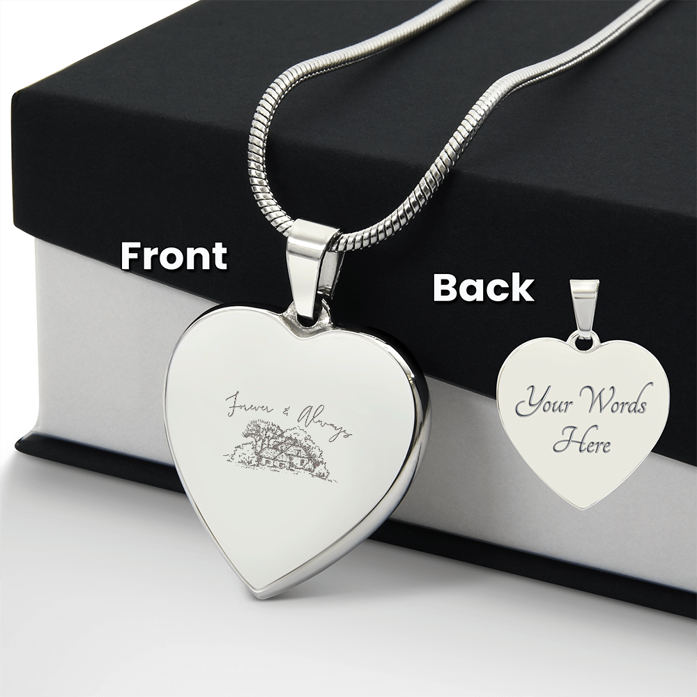 Forever & Always Heart Necklace