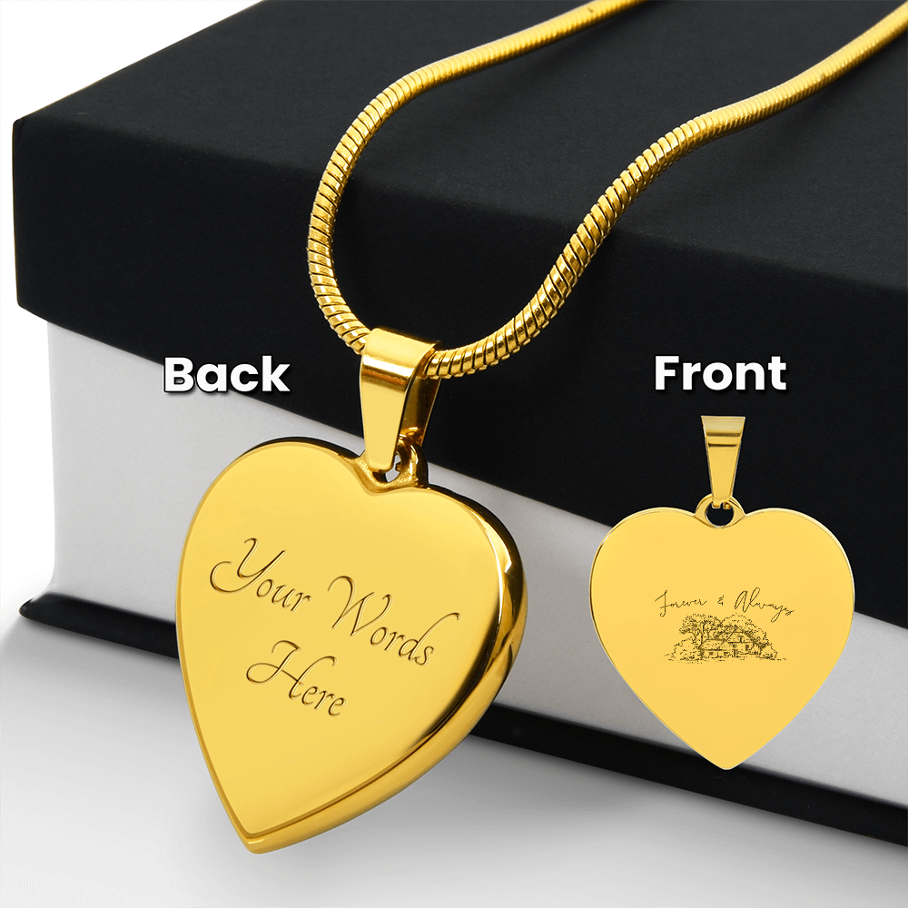 Forever & Always Heart Necklace