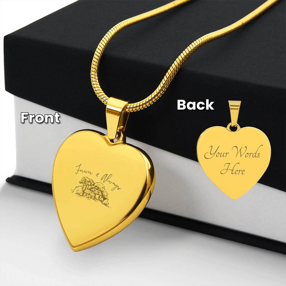 Forever & Always Heart Necklace