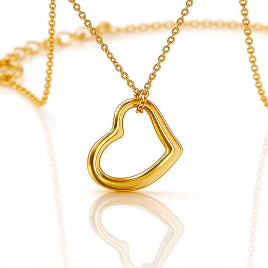 Minimalist Heart Neklace