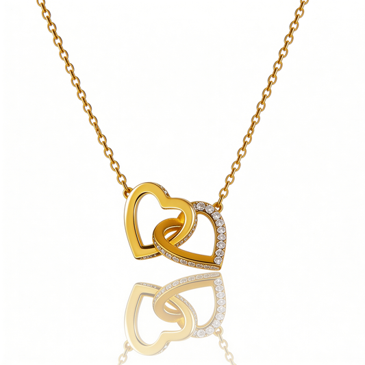Interlocking Hearts Necklace