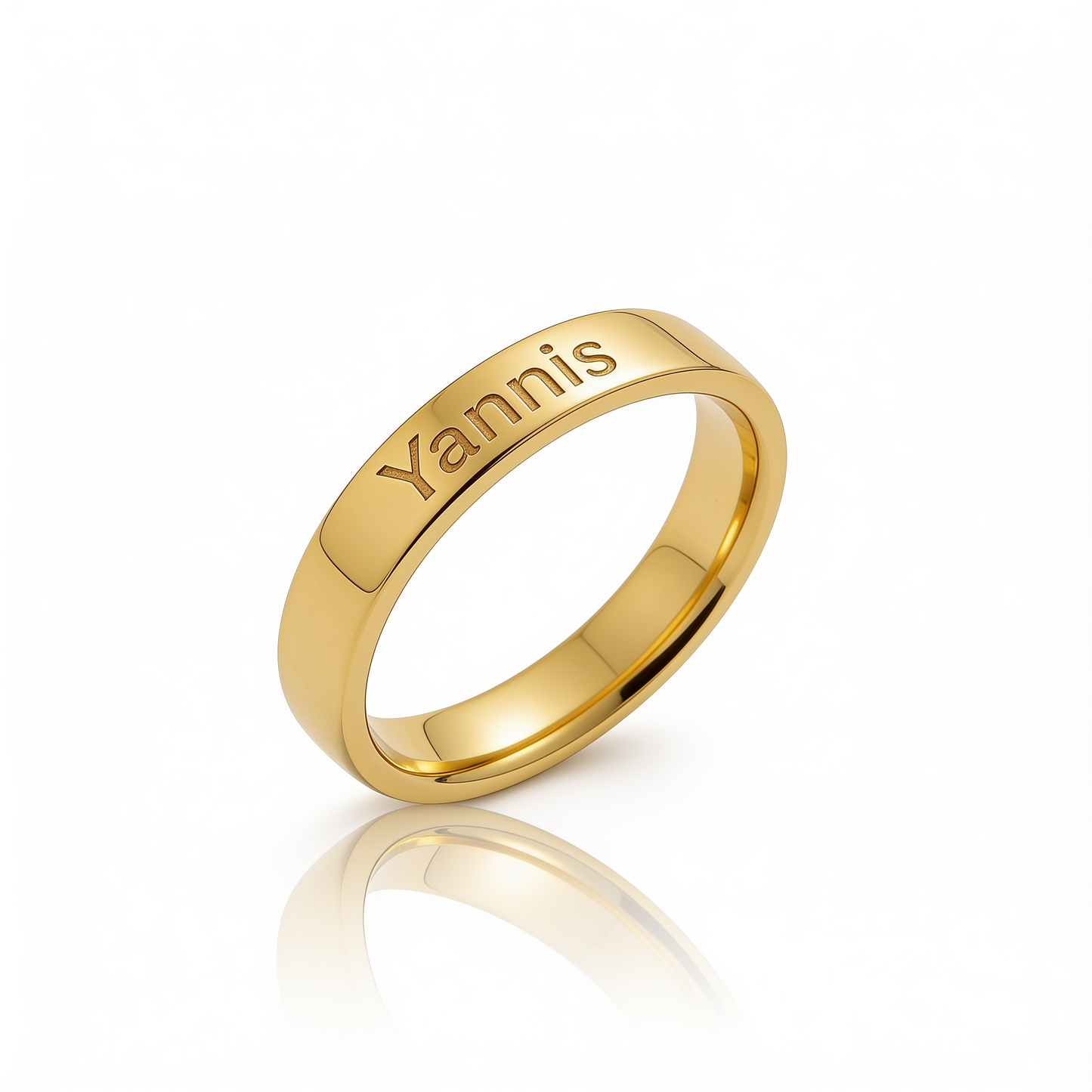 Engraved Name Ring
